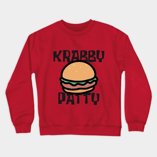 Crab Patty Crewneck Sweatshirt by tamir2503